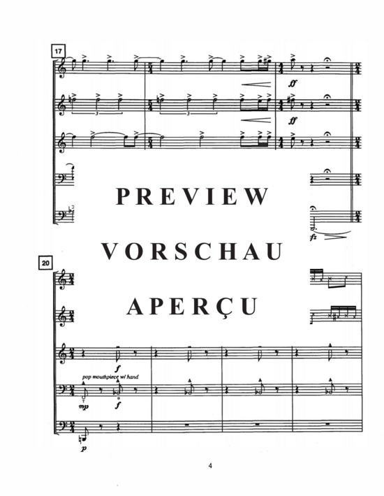 Produktgalerie: Seite 7 von 21 Warp! , , (Blechbläserquintett)