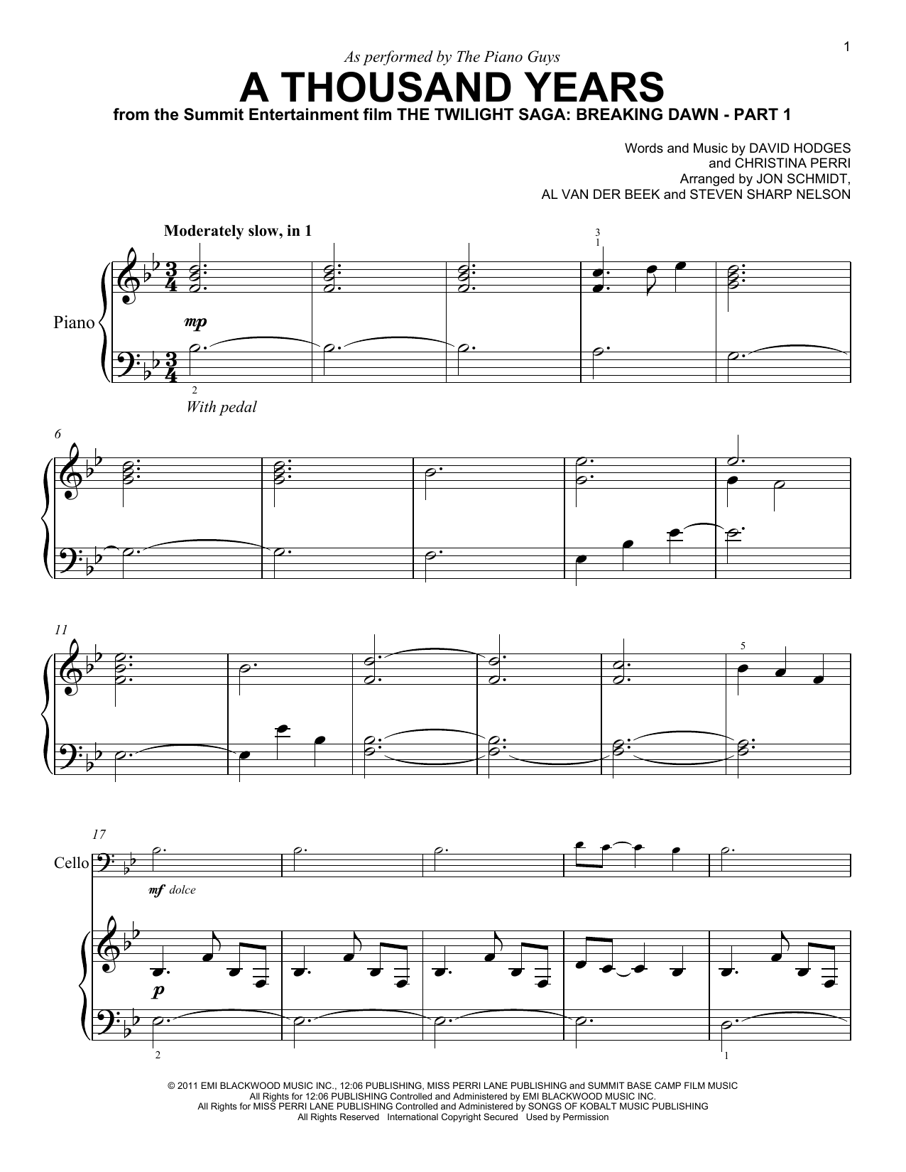 Produktbild zu: A Thousand Years