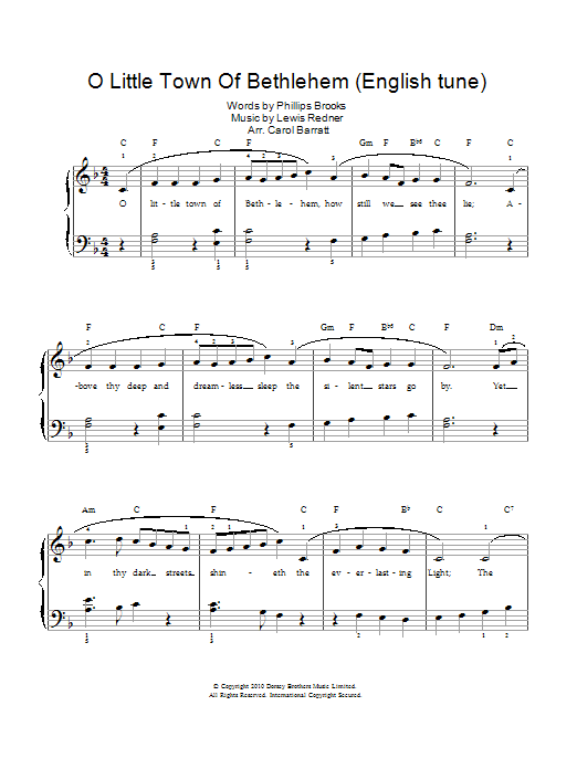 Produktbild zu: O Little Town Of Bethlehem