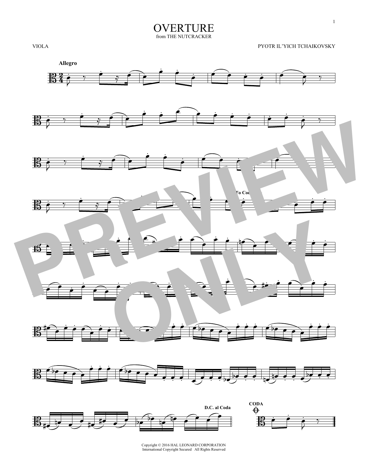 Product gallery: Page 1 of 1 Overture, Pyotr Il'yich Tchaikovsky
