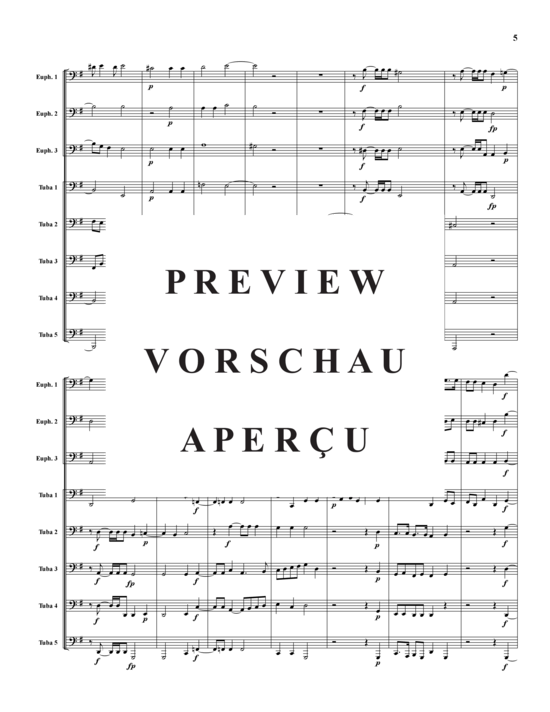 Product gallery: Page 6 of 18 Sonata Pian e Forte , , (Tuba-Ensemble: Baritone/Pos+Tuba)