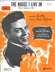 cover: The House I Live In (That's America To Me), Frank Sinatra, Gesang, Gitarre, Klavier