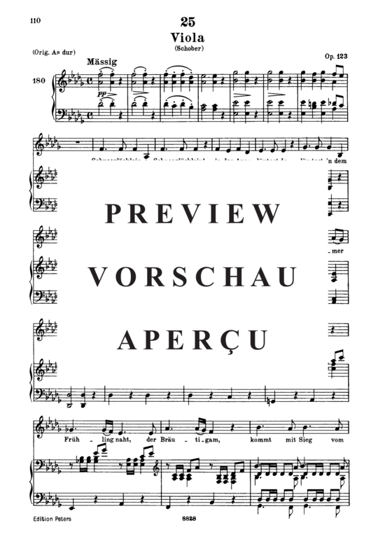 Product gallery: Page 2 of 17 Viola D.786, , Low Voice and Piano