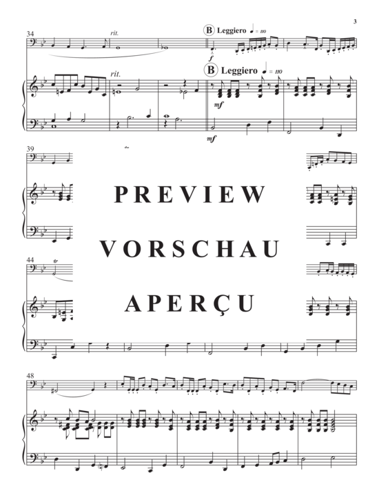 Product gallery: Page 5 of 8 Rondo for Sweet Babu , , (tuba + piano)