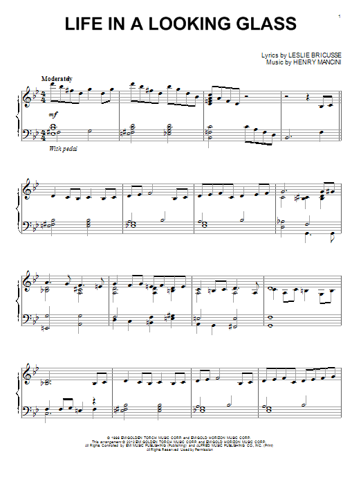 Product gallery: Page 1 of 1 Life In A Looking Glass, Henry Mancini