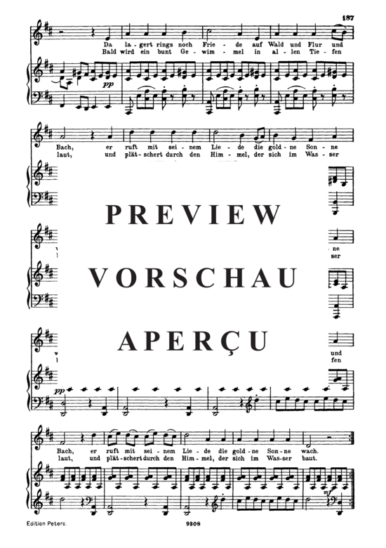 gallery: Fischerweise D.881 , , (Gesang hoch + Klavier)