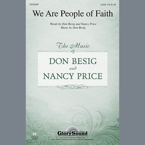 cover: We Are People Of Faith, Nancy Price