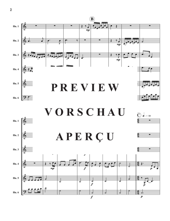 Product gallery: Page 3 of 14 Christmas Medley No. 1 , , (Horn Sextet)