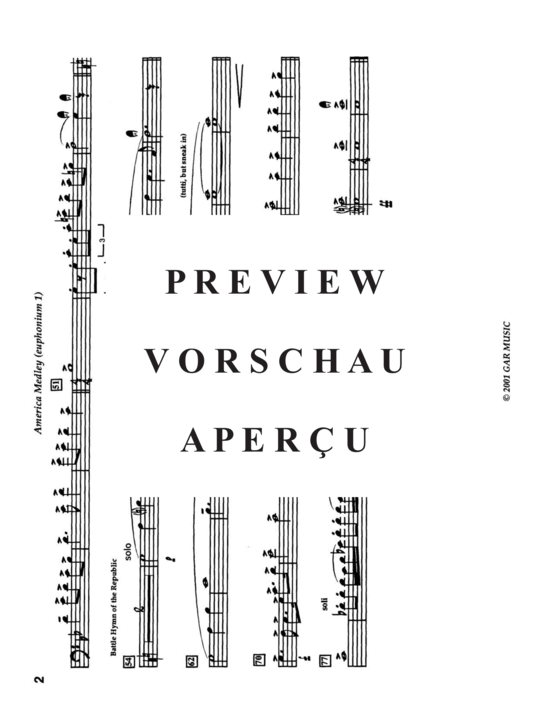 Product gallery: Page 10 of 21 American Medley , , (Tuba Quartett EETT)