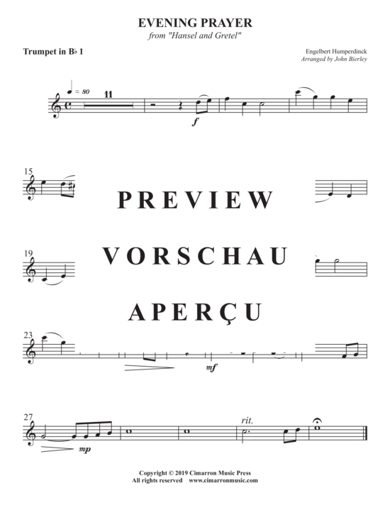 gallery: Abendsegen , , (Blechbläser Quintett)