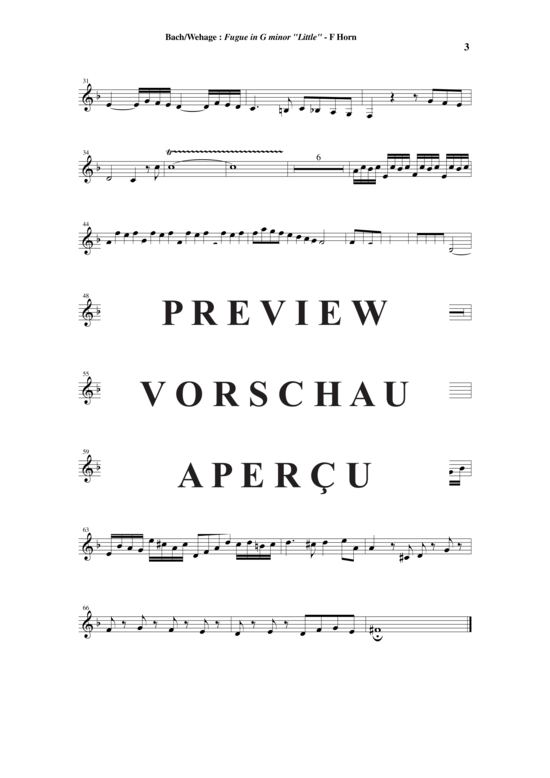 gallery: Kleine Fuge in G-Moll BWV 578 , , (Blechbläserquartett)