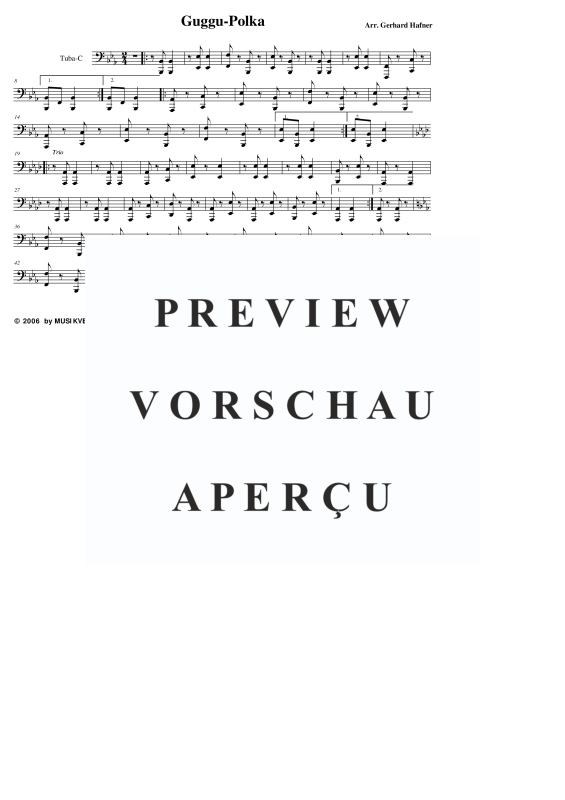 Product gallery: Page 11 of 11 Guggu-Polka, , (woodwind and brass)