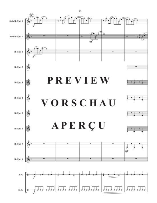Product gallery: Page 16 of 21 Ripples , , (trumpet ensemble, 8 parts + 2x trumpet in Bb solo)