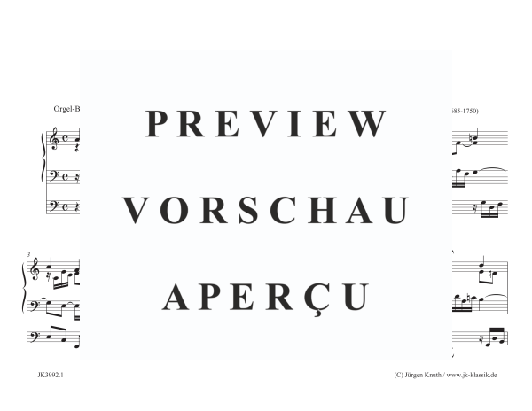 Vater unser im Himmelreich (Orgelbüchlein Nr.37) BWV 636