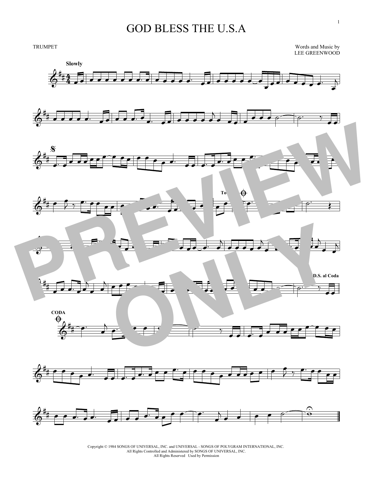 Product gallery: Page 1 of 1 God Bless The U.S.A., Lee Greenwood