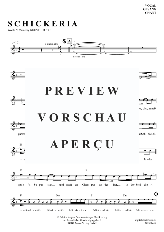 Produktgalerie: Seite 2 von 7 Schickeria, Spider Murphy Gang, Gesang