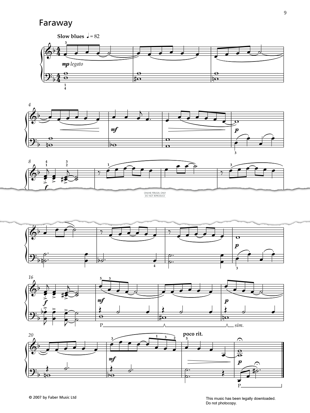 Produktgalerie: Seite 1 von 1 Faraway, Pam Wedgwood, Klavier