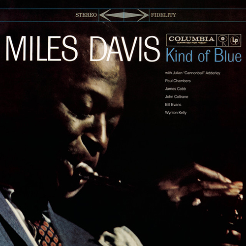 cover: All Blues, John Coltrane, Miles Davis, Klavier