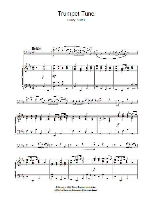 Produktbild zu: Trumpet Tune