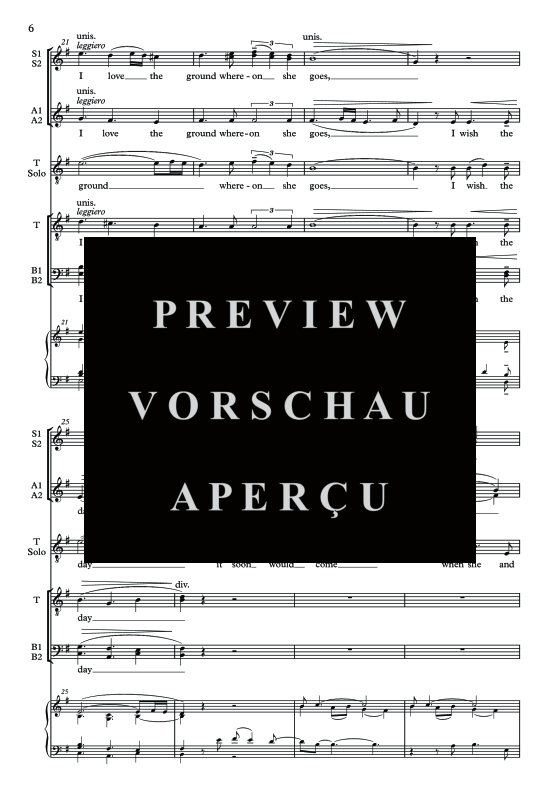 Produktgalerie: Seite 7 von 11 Black Is the Colour, , Sopran Solo, Gemischter Chor und Klavier