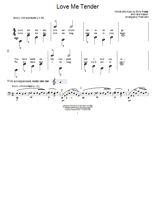 Produktbild zu: Love Me Tender