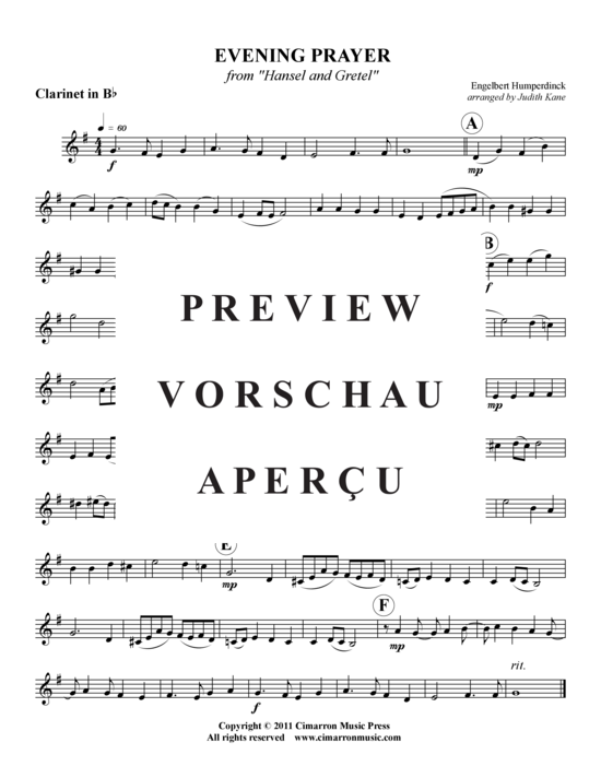 gallery: Abendgebet , , (Blechbläserquintett)