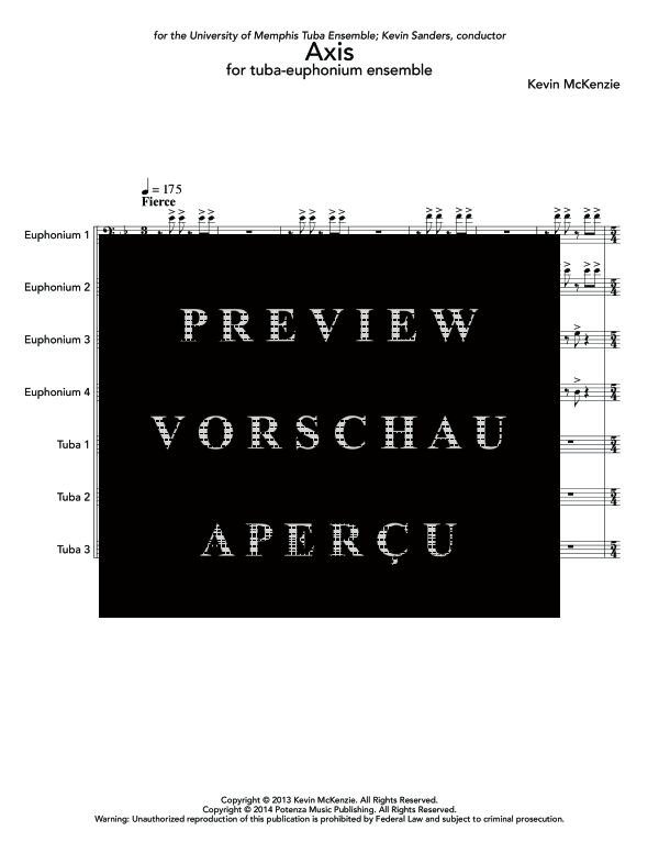 Produktgalerie: Seite 5 von 11 Axis, , (Tuba Ensemble EEEETTT)