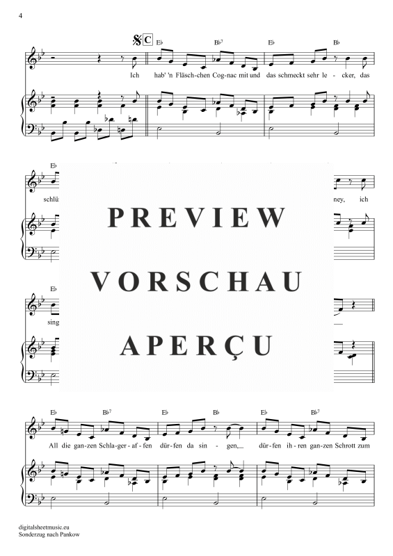 gallery: Sonderzug Nach Pankow, Lindenber, Udo, Klavier, Gesang & Akkorde