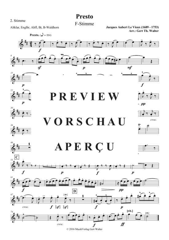 Produktgalerie: Seite 15 von 21 Presto , , (Quintett flexible Besetzung)
