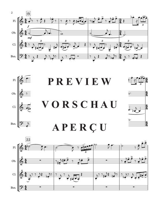 Product gallery: Page 5 of 21 Elaine´s Imitation Dance , , (flute, oboe, clarinet and bassoon)