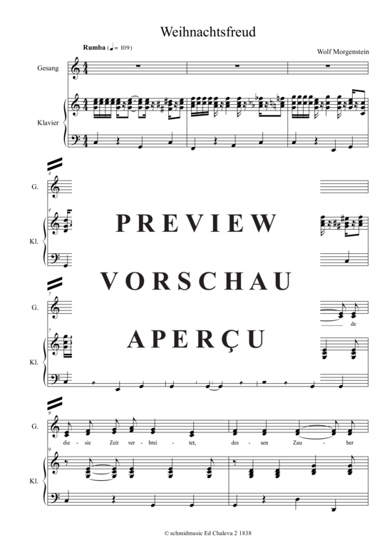 Product gallery: Page 5 of 17 Weihnachtsfreud , , (voice + piano)