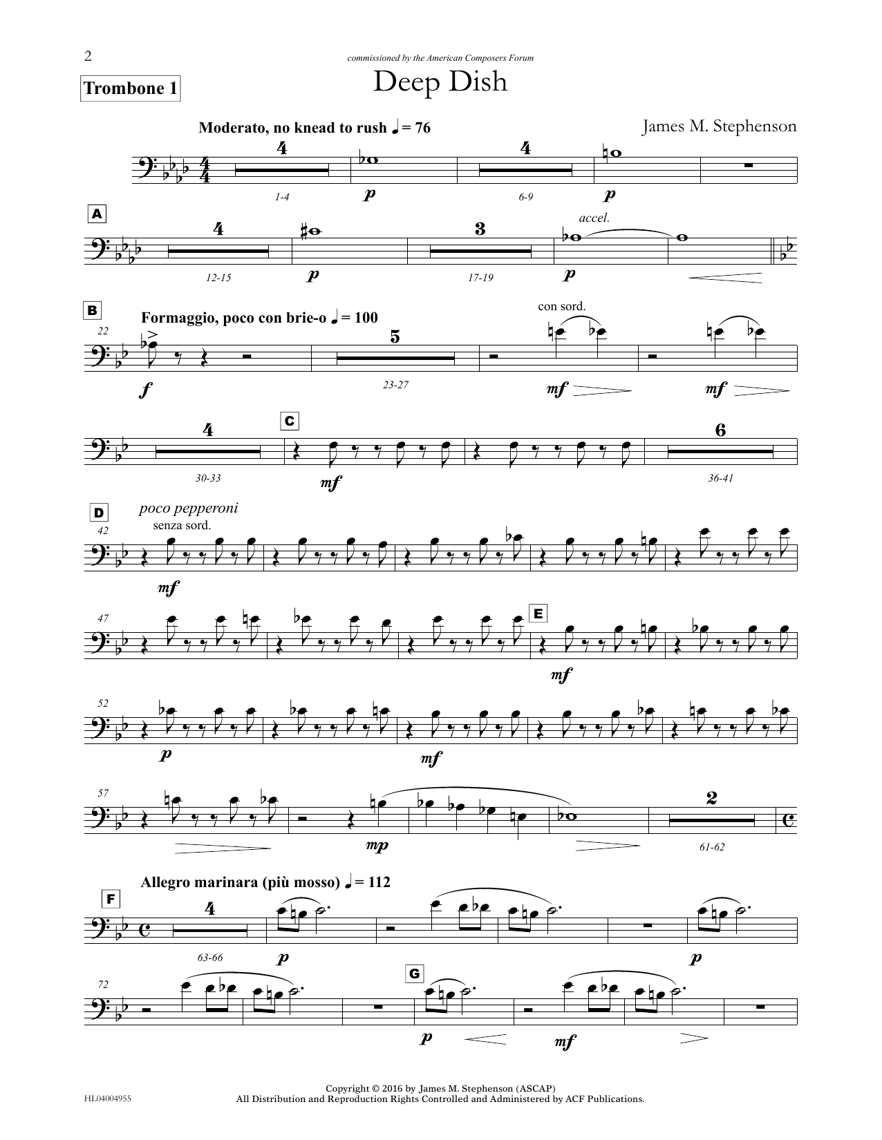 Produktbild zu: Deep Dish - Trombone 1