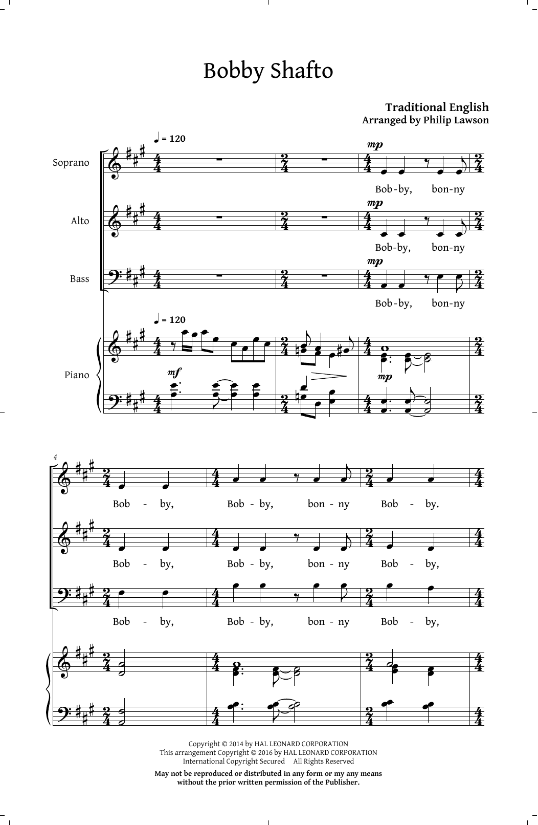 Produktgalerie: Seite 1 von 1 Bobby Shafto, Philip Lawson, Chor