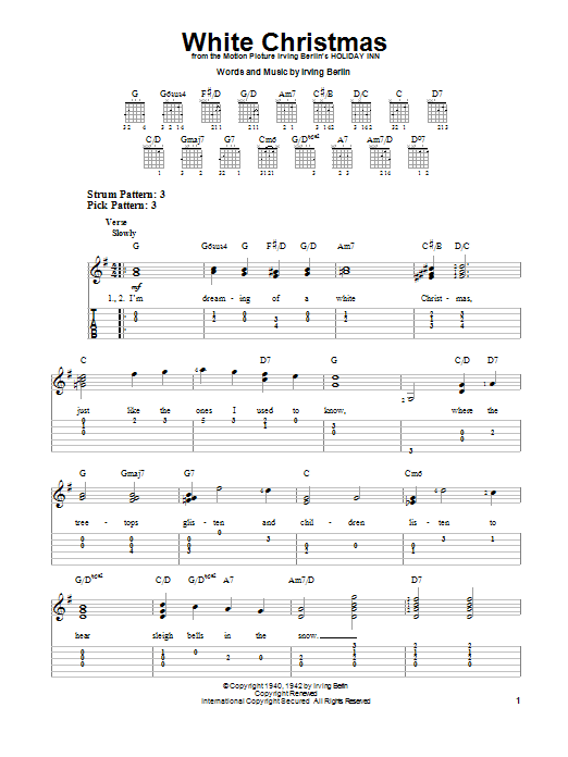 Product gallery: Page 1 of 1 White Christmas, Irving Berlin