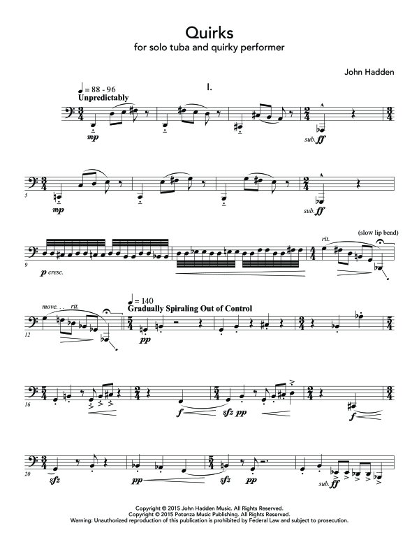 Produktgalerie: Seite 1 von 11 Quirks, , (Tuba)