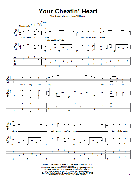 Produktgalerie: Seite 1 von 1 Your Cheatin' Heart, Hank Williams, Gitarre