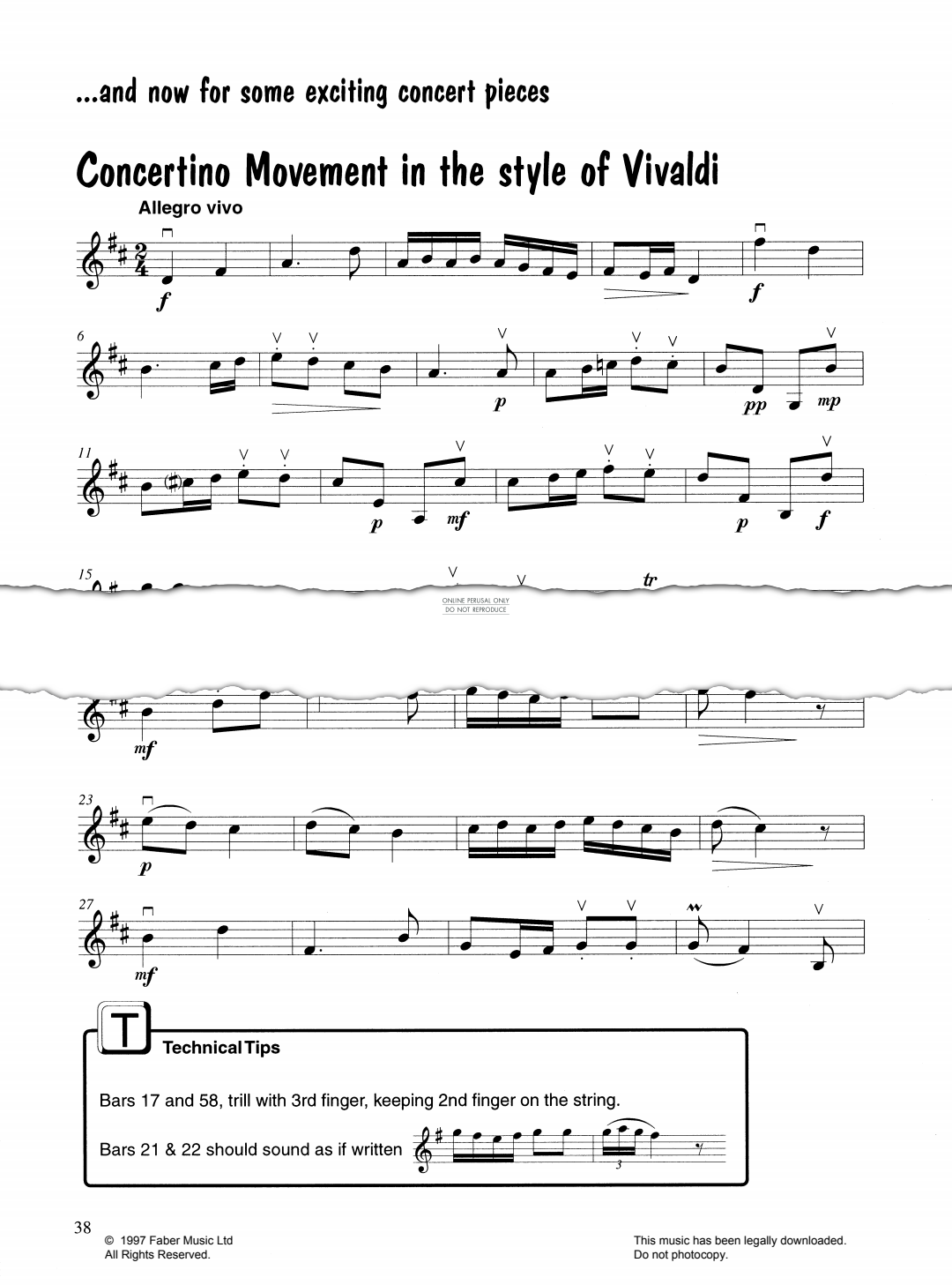 gallery: Concertino Movement in the Style of Vivaldi, Mary Cohen, Klavier, Violine