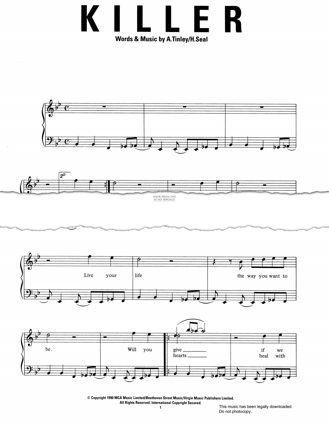 Product picture to: Killer - Adamski