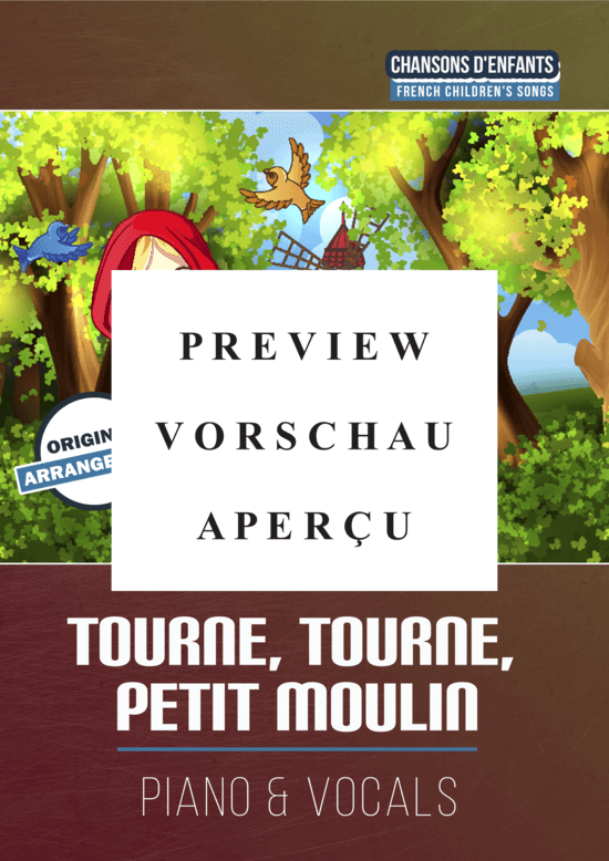 gallery: Tourne, tourne, petit moulin , , (Gesang + Klavier)