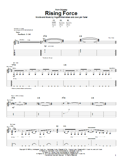 Produktgalerie: Seite 1 von 1 Rising Force, Yngwie Malmsteen, Gitarre