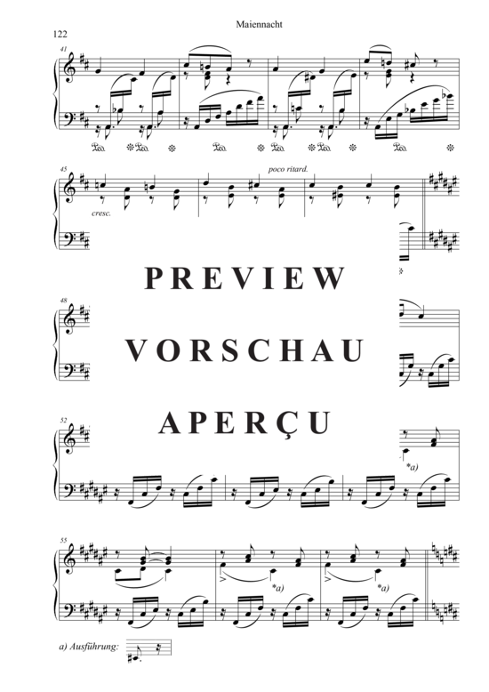 Produktgalerie: Seite 4 von 5 Maiennacht , , Klavier Solo