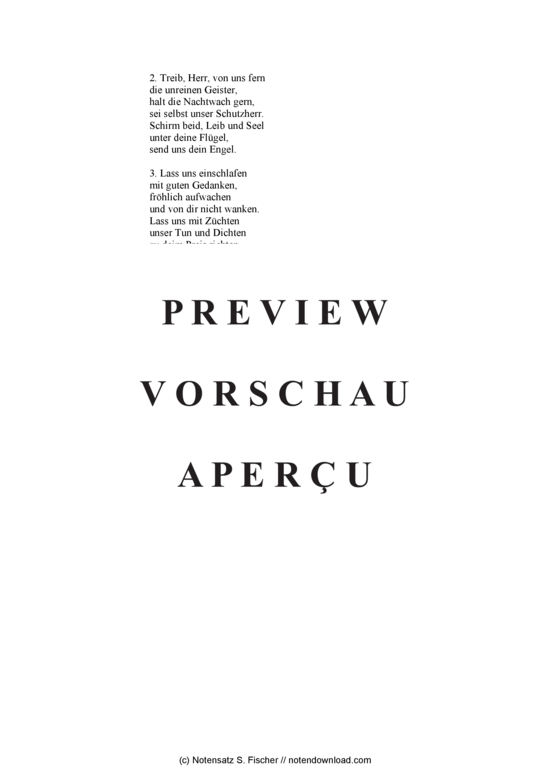 Produktgalerie: Seite 3 von 3 Die Nacht ist kommen , , (Gemischter Chor)