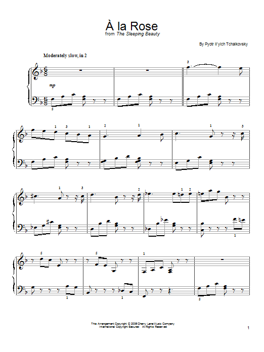 Produktbild zu: Adagio "A La Rose"