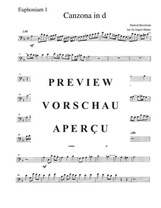 Product gallery: Page 15 of 21 Canzona in d , , (Tuba Quartett EETT)
