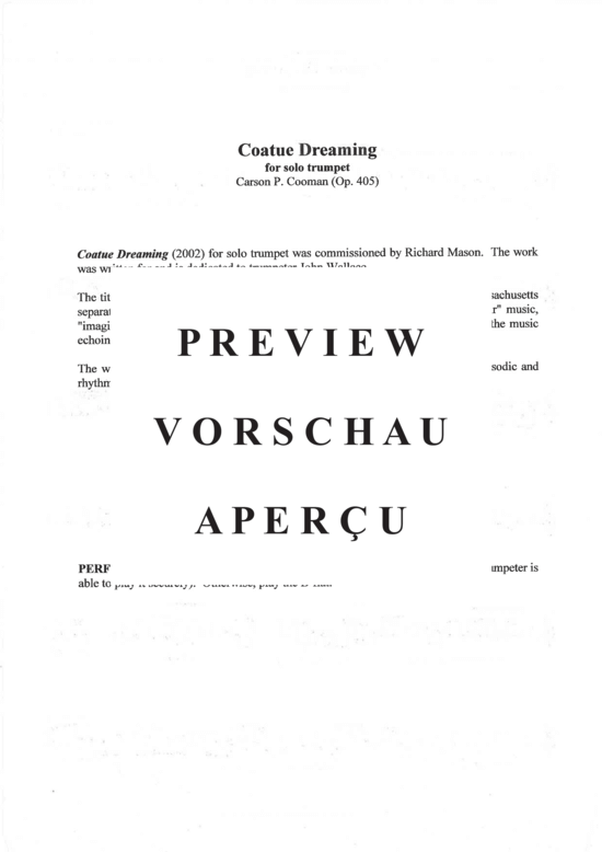 Produktgalerie: Seite 2 von 5 Coatae Dreaming , , (Trompete)