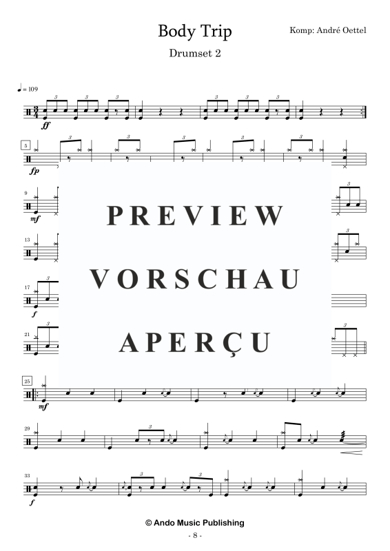 Produktgalerie: Seite 10 von 11 Body Trip, , Drumset Duett