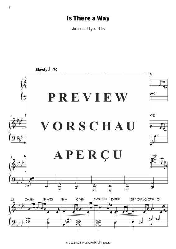 gallery: Joel Lyssarides´ Piano Book, Joel Lyssarides, (piano solo)