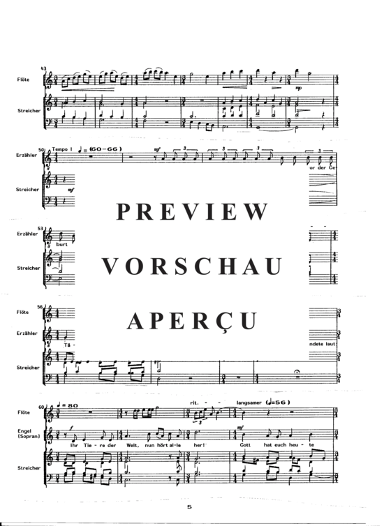 Produktgalerie: Seite 7 von 21 Die wundersame Mär von Ochs und Esel, Partitur , , (Soli, Gemischter Chor, Instrumente)