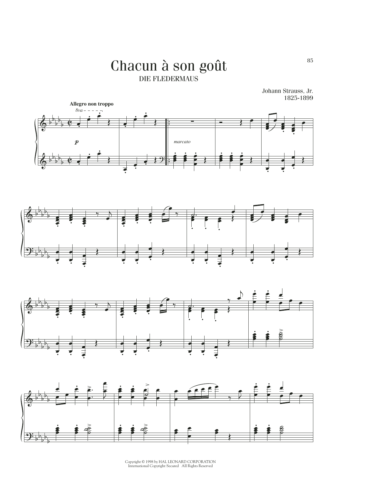 Produktbild zu: Chacun A Son Gout