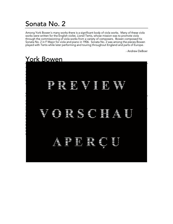 Product gallery: Page 4 of 11 Sonata No. 2, , (clarinet in Bb and piano)